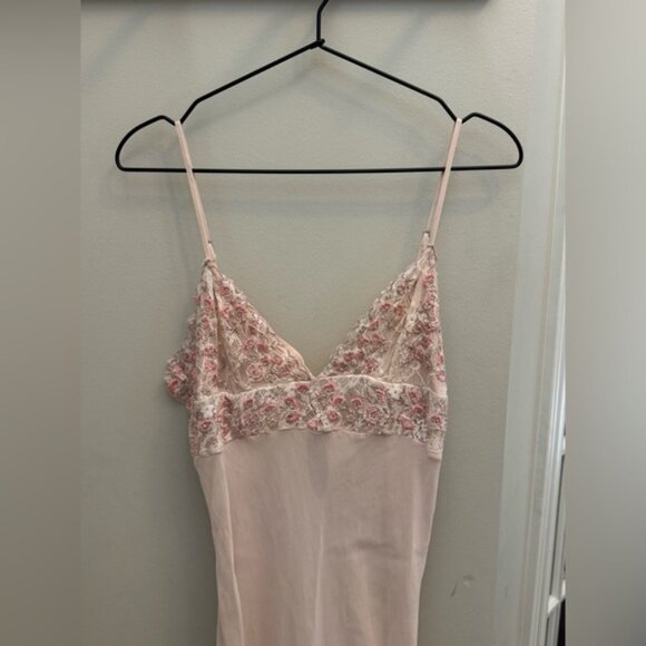 Midnight Magic Maxi Slip by Intimately at Free People in Pink - Picture 4 of 10